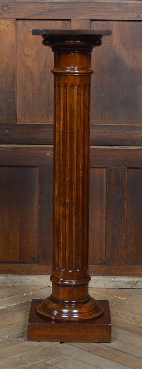 Victorian Mahogany Pillar