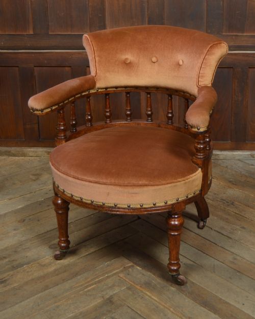 Victorian Mahogany Tub Chair