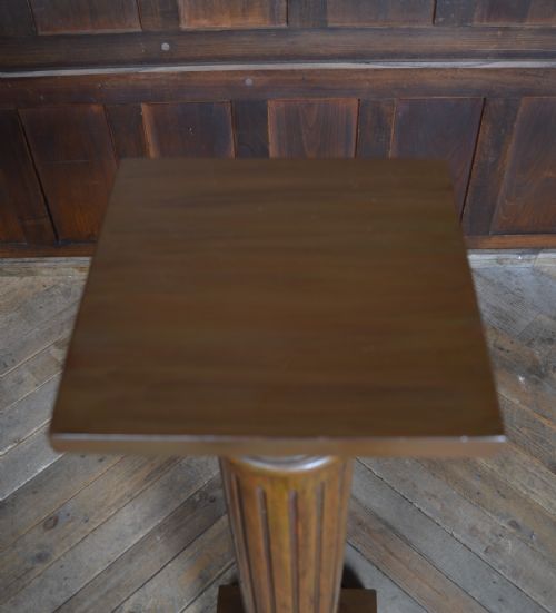 VICTORIAN MAHOGANY PILLAR - ADDITIONAL PHOTO 2