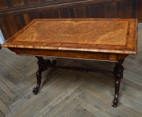 VICTORIAN WALNUT SIDE TABLE - ADDITIONAL PHOTO 1