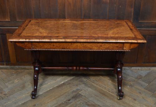 VICTORIAN WALNUT SIDE TABLE - ADDITIONAL PHOTO 2