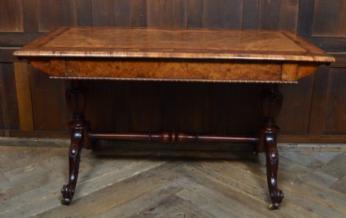 VICTORIAN WALNUT SIDE TABLE - ADDITIONAL PHOTO 3
