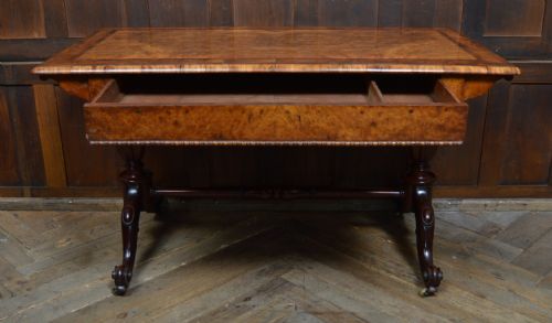 VICTORIAN WALNUT SIDE TABLE - ADDITIONAL PHOTO 4