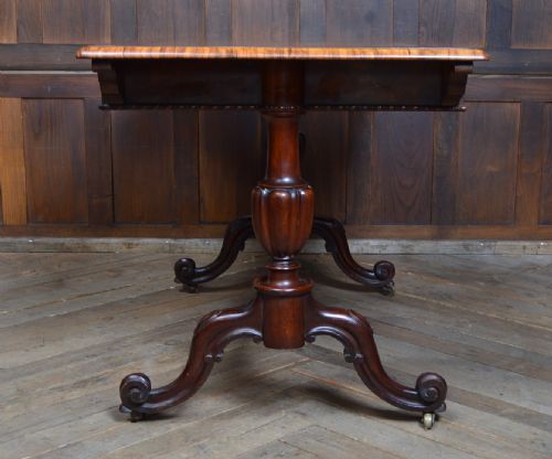 VICTORIAN WALNUT SIDE TABLE - ADDITIONAL PHOTO 9