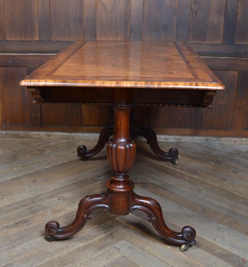 VICTORIAN WALNUT SIDE TABLE - ADDITIONAL PHOTO 12