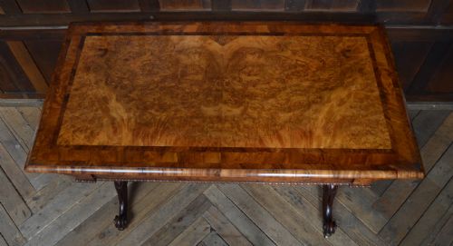 VICTORIAN WALNUT SIDE TABLE - ADDITIONAL PHOTO 13