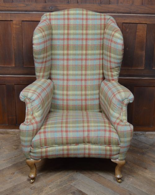 Edwardian Wingback Armchair