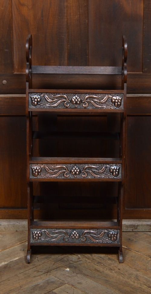 Arts & Crafts Oak Bookcase / Shelves