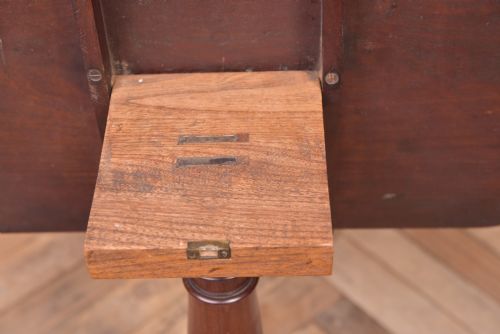 REGENCY MAHOGANY SNAP TOP TABLE - ADDITIONAL PHOTO 4