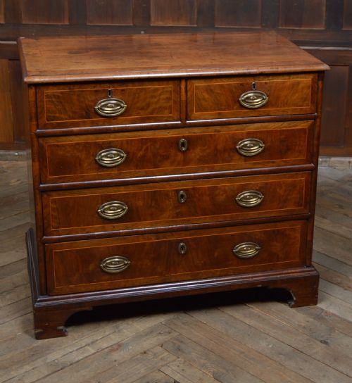 Georgian Walnut Chest of Drawers