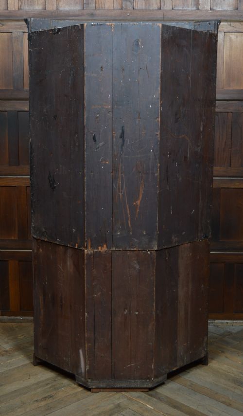 GEORGIAN MAHOGANY COUNTRY HOUSE CORNER CABINET - ADDITIONAL PHOTO 10