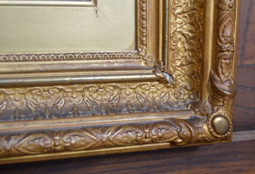 J E WALLER THE CAVALIERS REST OIL PAINTING - ADDITIONAL PHOTO 9