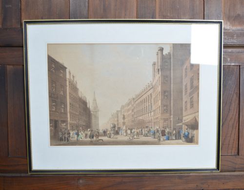 fig 1. Framed Coloured Print