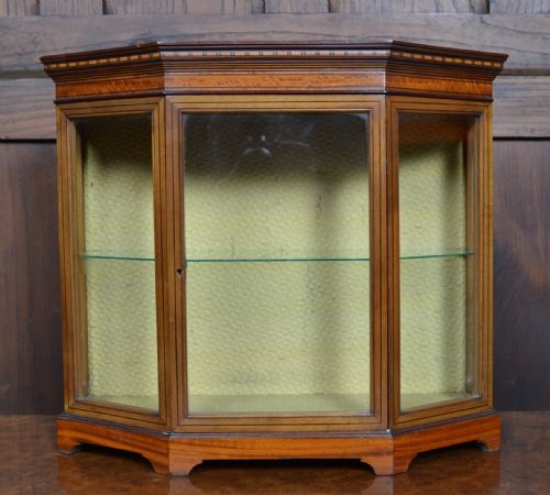 Edwardian Miniature Display Cabinet