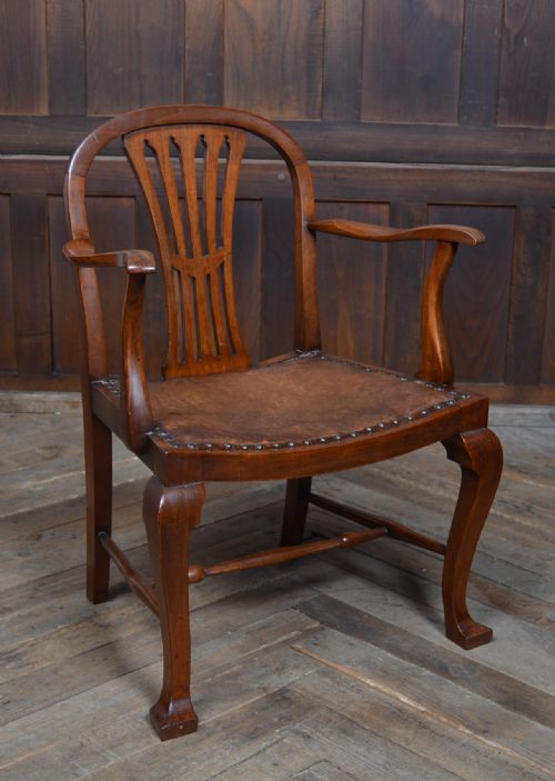 Edwardian Walnut Armchair