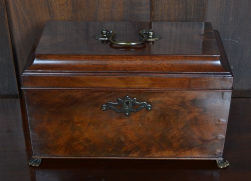 Georgian Mahogany Storage Box