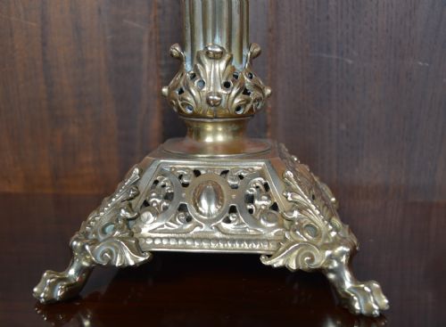 VICTORIAN MESSENGER'S OIL PARAFFIN LAMP - ADDITIONAL PHOTO 1