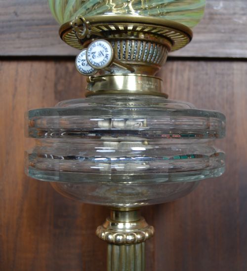 VICTORIAN MESSENGER'S OIL PARAFFIN LAMP - ADDITIONAL PHOTO 2