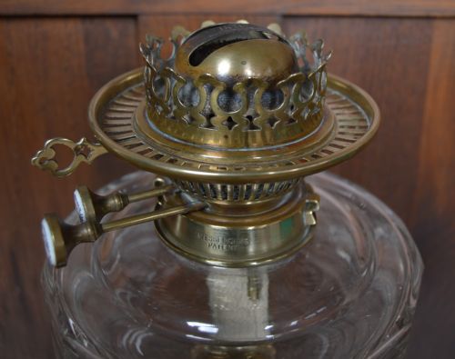VICTORIAN MESSENGER'S OIL PARAFFIN LAMP - ADDITIONAL PHOTO 9