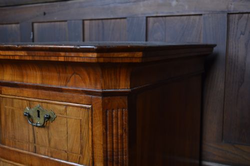 GEORGIAN WALNUT CHEST ON STAND - ADDITIONAL PHOTO 11