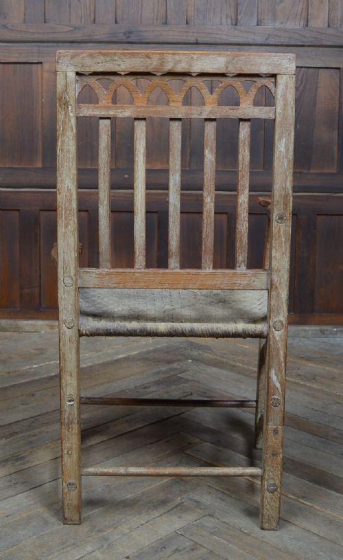 SCOTTISH OAK CROFTER CHAIR - ADDITIONAL PHOTO 10