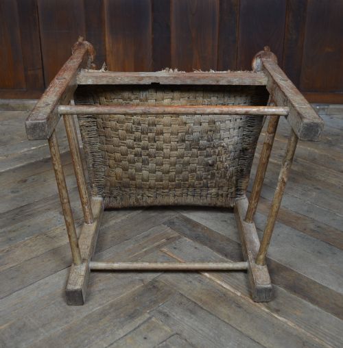 SCOTTISH OAK CROFTER CHAIR - ADDITIONAL PHOTO 14
