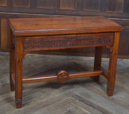 Pine Gothic/ Church Hall Table