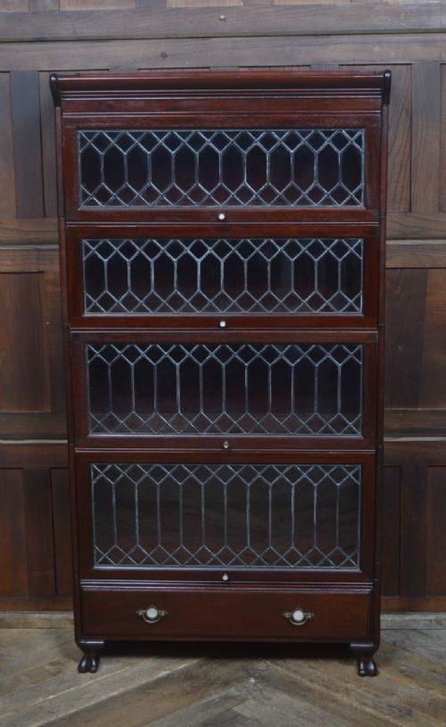 Edwardian Mahogany Sectional Bookcase