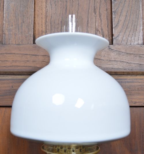 HAND PAINTED OIL PARAFFIN LAMP - ADDITIONAL PHOTO 4