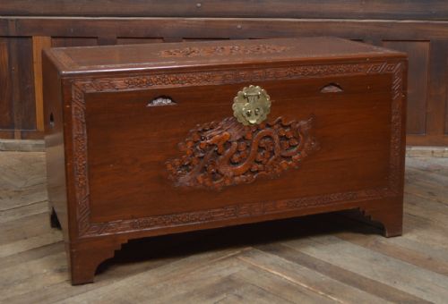 CHINESE CAMPHOR WOOD BLANKET STORAGE BOX - ADDITIONAL PHOTO 1