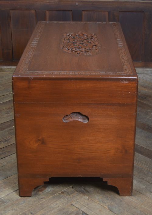 CHINESE CAMPHOR WOOD BLANKET STORAGE BOX - ADDITIONAL PHOTO 11