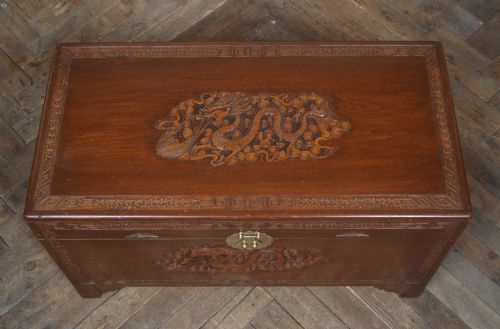 CHINESE CAMPHOR WOOD BLANKET STORAGE BOX - ADDITIONAL PHOTO 19