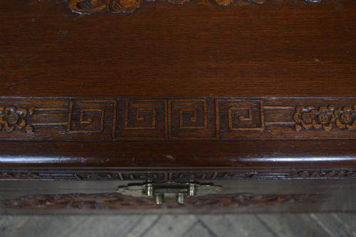 CHINESE CAMPHOR WOOD BLANKET STORAGE BOX - ADDITIONAL PHOTO 21