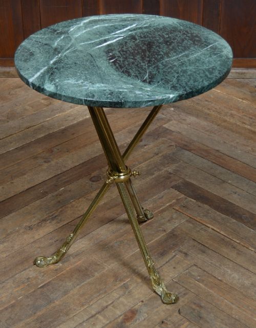 Edwardian Marble Top Table