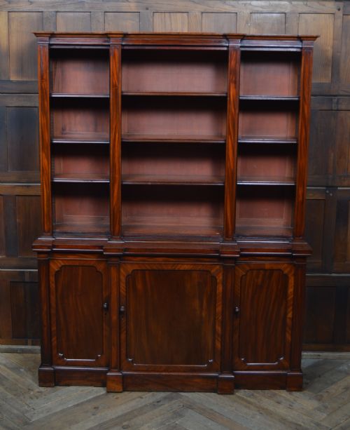 Georgian  Mahogany Bookcase