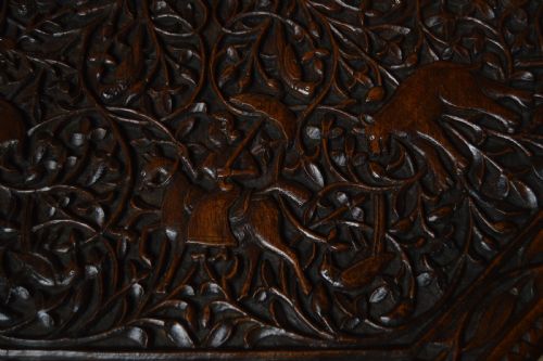 ISLAMIC OCTAGONAL FOLDING OCCASIONAL TABLE - ADDITIONAL PHOTO 11