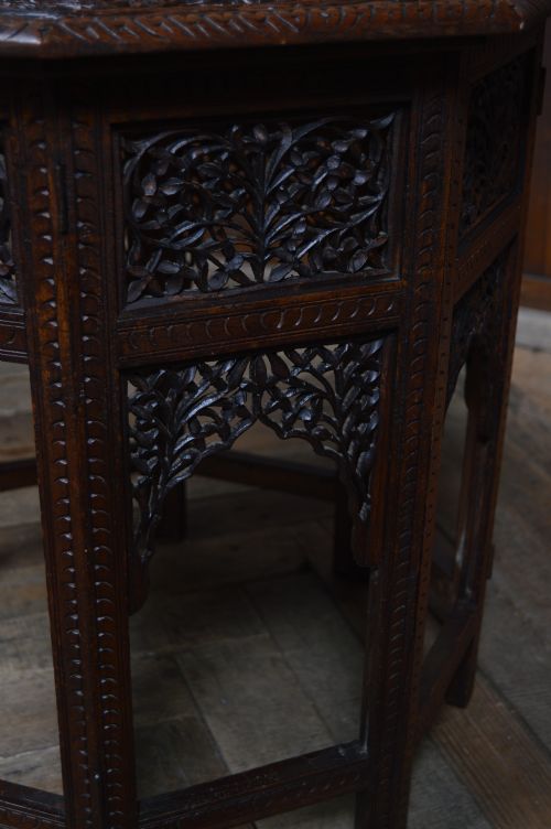 ISLAMIC OCTAGONAL FOLDING OCCASIONAL TABLE - ADDITIONAL PHOTO 15