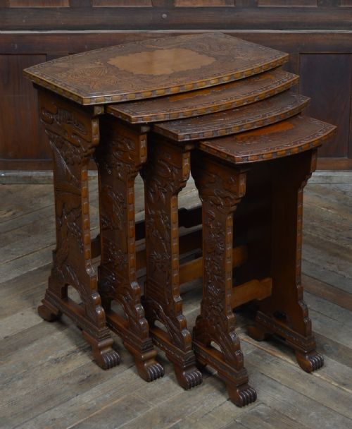ORIENTAL NEST OF FOUR TABLES - ADDITIONAL PHOTO 1