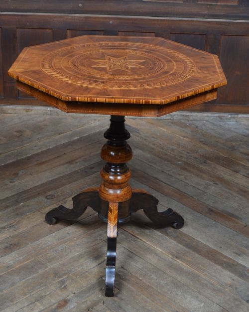 VICTORIAN ITALIAN SORRENTO TABLE - ADDITIONAL PHOTO 1