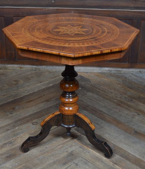 VICTORIAN ITALIAN SORRENTO TABLE - ADDITIONAL PHOTO 6