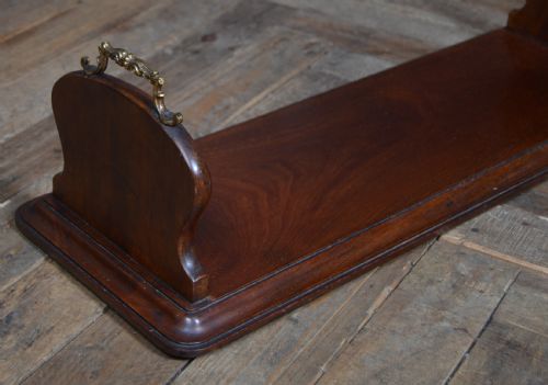 VICTORIAN MAHOGANY BOOKSTAND - ADDITIONAL PHOTO 4