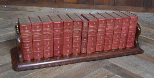 VICTORIAN MAHOGANY BOOKSTAND - ADDITIONAL PHOTO 9