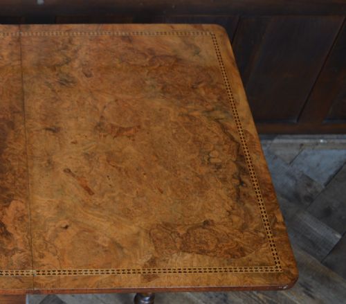 VICTORIAN WALNUT SUTHERLAND TABLE - ADDITIONAL PHOTO 2