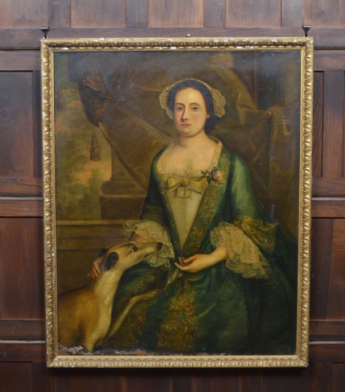 oil on canvas att thomas hudson - CATEGORY: ANTIQUE ART - DATED 18TH CENTURY