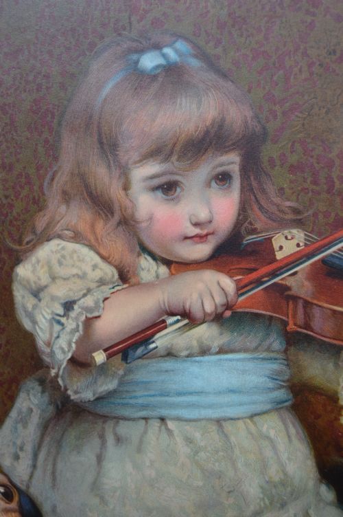 CHARLES BURTON BARBER CHROMOLITHOGRAPH - ADDITIONAL PHOTO 6