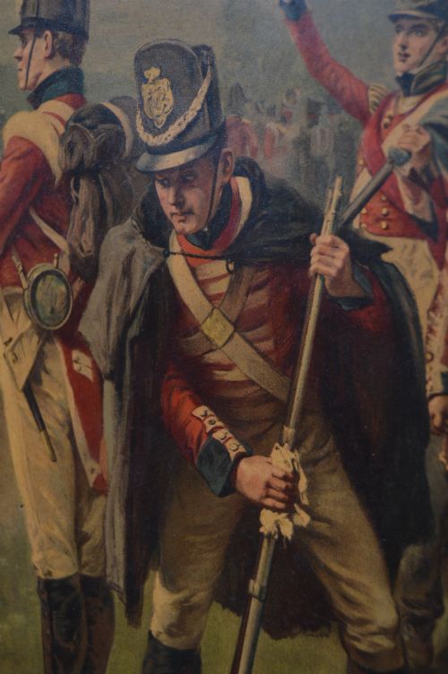 CHROMOLITHOGRAPH WELLINGTON AT WATERLOO - ADDITIONAL PHOTO 4