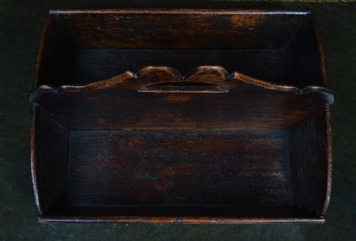 GEORGIAN BUTLER'S DUTIES TRUG CUTLERY TRAY - ADDITIONAL PHOTO 3