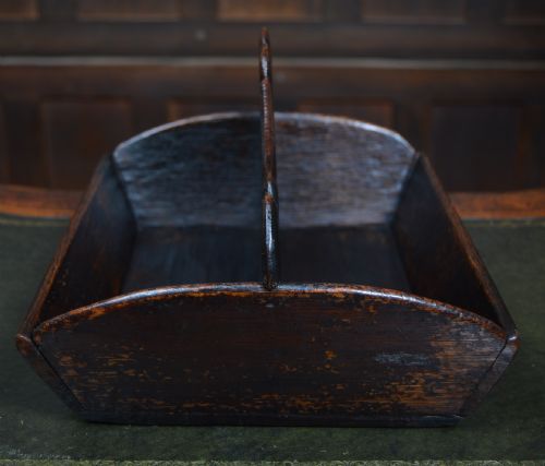 GEORGIAN BUTLER'S DUTIES TRUG CUTLERY TRAY - ADDITIONAL PHOTO 4