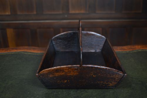 GEORGIAN BUTLER'S DUTIES TRUG CUTLERY TRAY - ADDITIONAL PHOTO 6