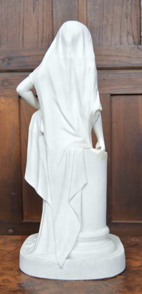 VICTORIAN ROYAL WORCESTER PARIAN WARE FIGURE - ADDITIONAL PHOTO 8